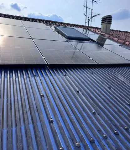 Tetto per impianto fotovoltaico